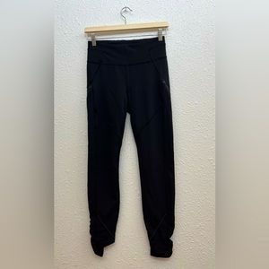 Lulu Lemon Black Leggings, Size 6
